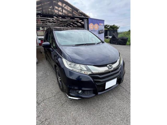 ホンダ　オデッセイ　キズ・へこみ直し　リアバンパー交換　リアゲート交換　板金　修理　