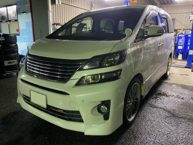 トヨタ ヴェルファイア ホイール・タイヤ交換 サマータイヤ 交換 お持ち込み 持ち込み大歓迎