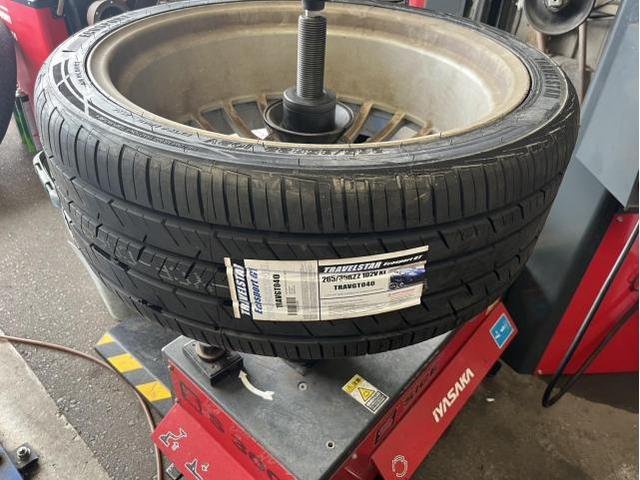 クライスラー クライスラー・300C ホイール・タイヤ交換 タイヤ交換 サマータイヤ 交換 22インチ 22inch お持ち込み 持ち込み大歓迎