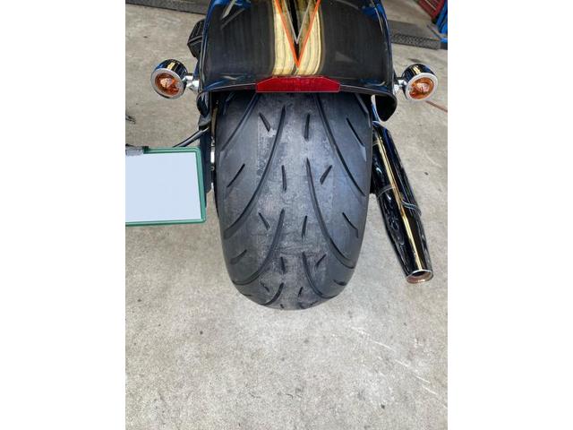 ハーレーダビッドソン ブレイクアウト バイク ハーレー タイヤ交換 リアタイヤ タイヤ注文 持ち込み大歓迎