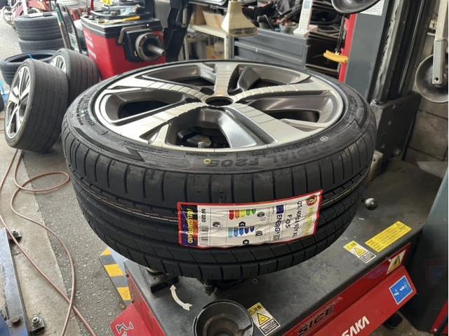 プジョー　３０８　ホイール・タイヤ交換　サマータイヤ　交換　お持ち込み　持ち込み大歓迎