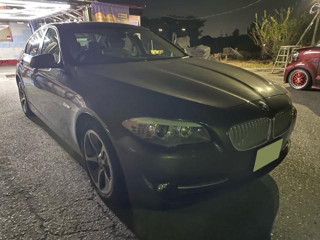 ＢＭＷ　５シリーズ　メンテナンス・日常点検 　リアブレーキパッド交換　リアブレーキローター交換　持ち込み大歓迎