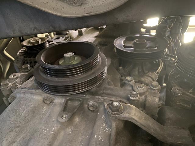 スズキ　ワゴンＲ　メンテナンス・日常点検　ファンベルト交換　ベルト交換　お持ち込み　持ち込み大歓迎