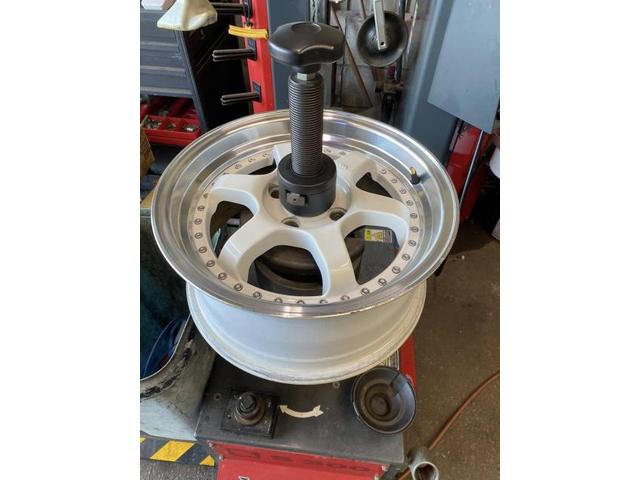 三菱　ミラージュ　ホイール・タイヤ交換　サマータイヤ　交換　お持ち込み　持ち込み大歓迎