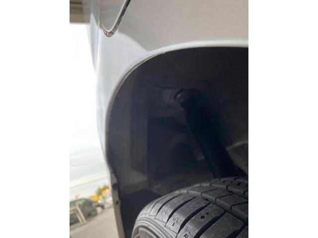 ダイハツ　タント　カスタム　リアフェンダー爪折り　爪折り加工　爪折り