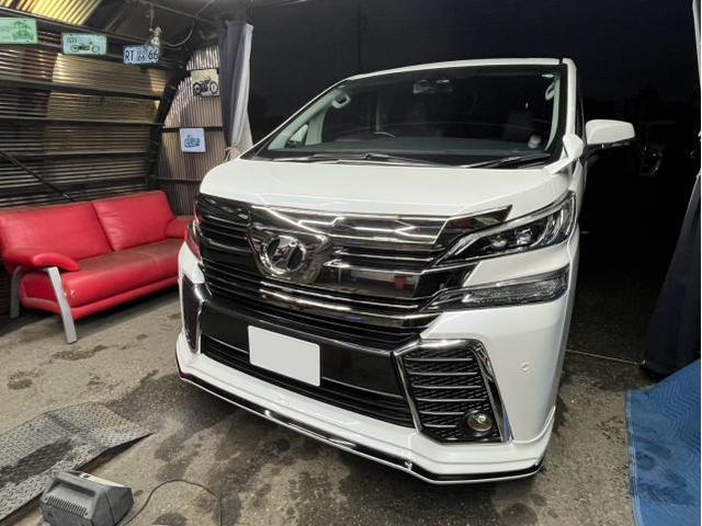 トヨタ　ヴェルファイア　その他電装系取付　バッテリー交換　お持ち込み　持ち込み大歓迎