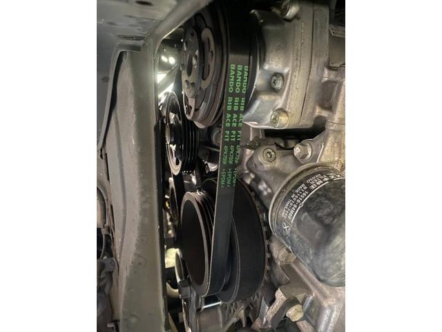 スズキ　ハスラー　メンテナンス・日常点検　ファンベルト交換　ベルト交換　取り付け　交換　持ち込み大歓迎