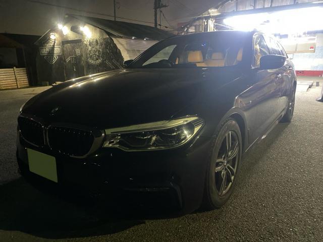 ＢＭＷ　５シリーズ　ホイール・タイヤ交換　スタッドレスタイヤ　スタッドレス　交換　組込み　ホイール履き替え　お持ち込み　持ち込み大歓迎