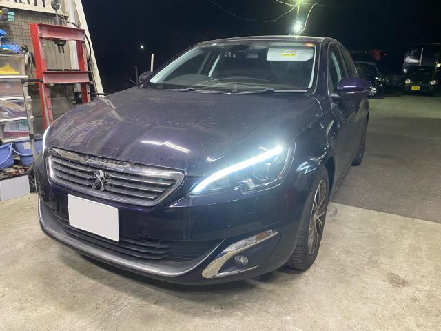 プジョー　３０８　メンテナンス・日常点検　スピードセンサー交換　ABSセンサー交換　センサー交換　お持ち込み　持ち込み大歓迎