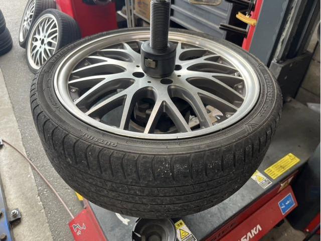 トヨタ　シエンタ　ホイール・タイヤ交換　サマータイヤ　交換　組込み　お持ち込み　持ち込み大歓迎