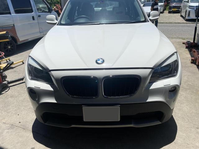 BMW X1 E84  エンジン警告灯点灯　故障診断　故障修理　インテーク差圧プレッシャーセンサー交換　診断　整備　修理　八千代市