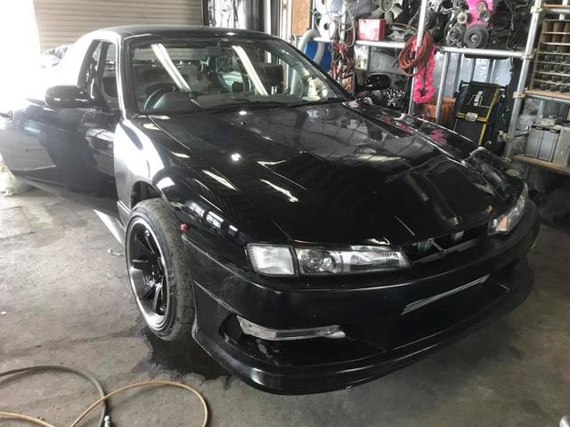 ニッサン　シルビア　S14　ロールゲージ取付