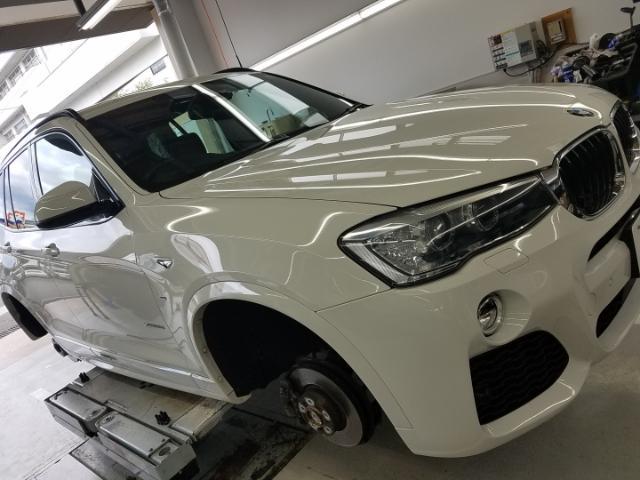 BMW x3 タイヤ交換
