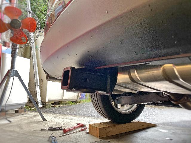 マツダ KG2P CX-8 ヒッチメンバー取り付け