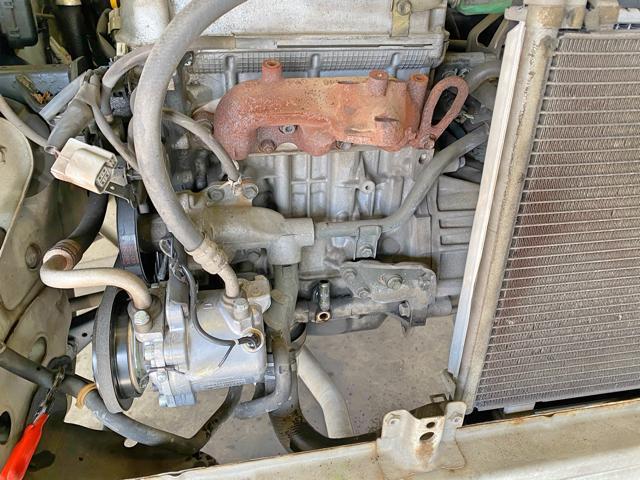 スズキ MF21S MRワゴン エンジン不調修理 タービン交換