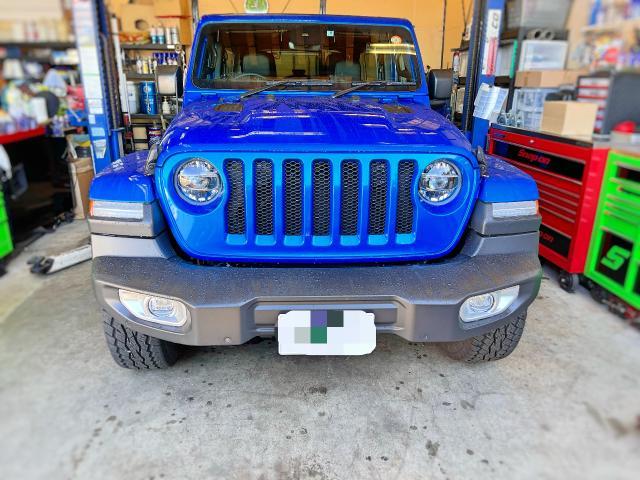 JEEP JLラングラー サハラ 特別限定車 前後バンパー交換