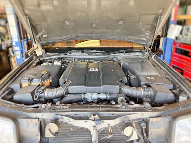 トヨタ GZG50 センチュリー 水漏れ修理 ラジエター交換
