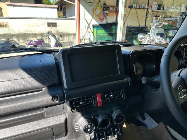 スズキ JB64 ジムニー 5型 新車 ディスプレイオーディオ バックカメラ等取付