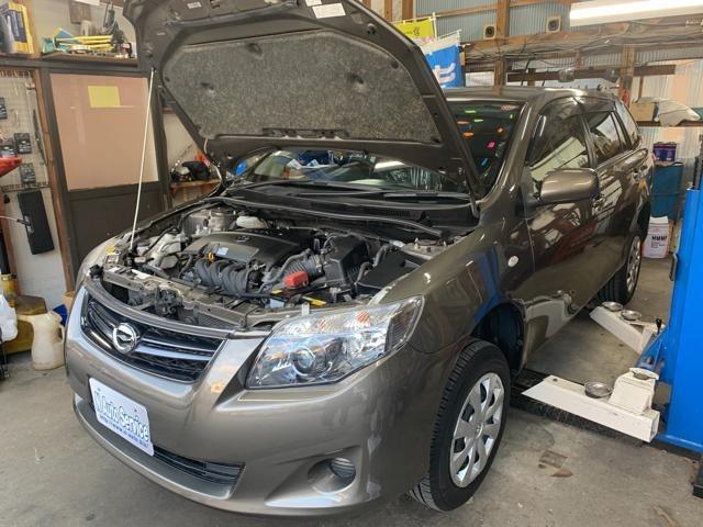 トヨタ　カローラフィールダー　販売車整備　横須賀　エヌオートサービス