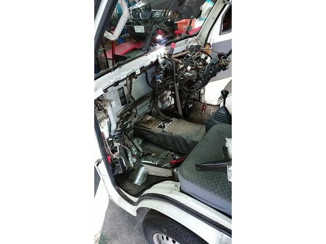 S201P ハイゼット　エアコン　エバポレータ　修理　修理　故障　不具合　藤沢市