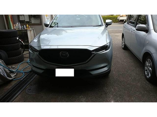 CX5  持ち込み　ドライブレコーダー　前後取り付け　藤沢市　持ち込みパーツ　ドラレコ