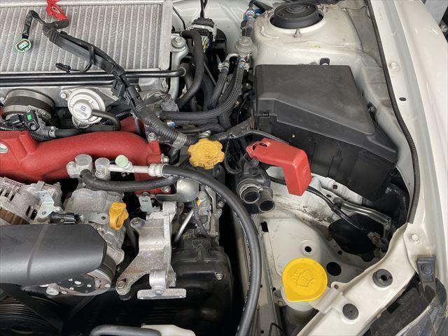  スバル　インプレッサ　ベルト、プラグ取替　茨城県かすみがうら市よりご依頼