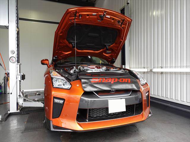 ニッサン　ＧＴ－Ｒ　12カ月点検　オイル　交換