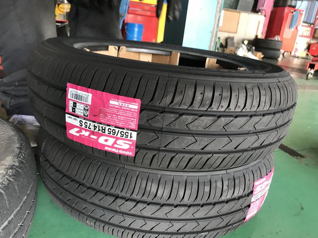 ラパン　タイヤ交換　安い！