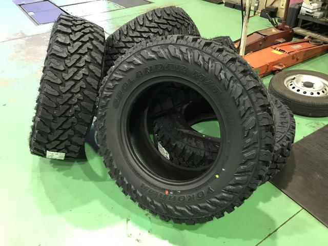 FJクルーザー　タイヤ交換　265/70R17