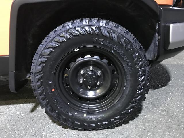 FJクルーザー　タイヤ交換　265/70R17