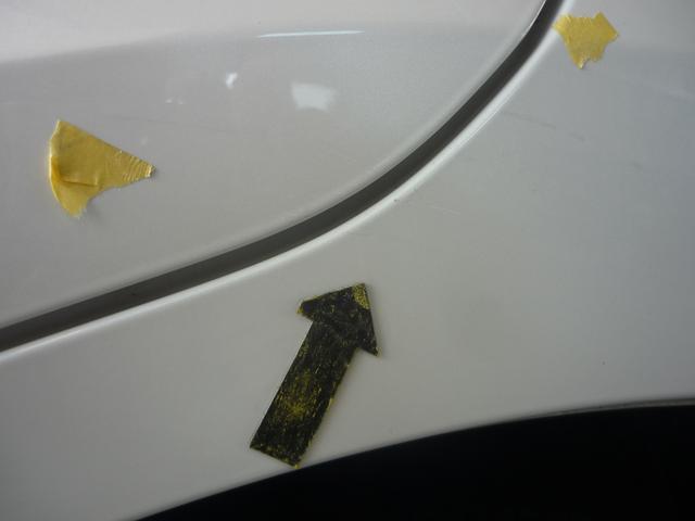 トヨタ　ハリアー板金塗装