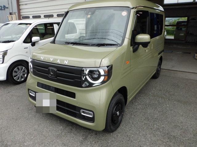 新車N-VANにCN-RA07D他取付