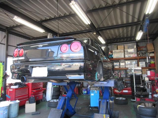 ER34スカイライン・パワステフルード漏れ・パワステポンプ ER34スカイライン・パワステフルード漏れ・パワステポンプ