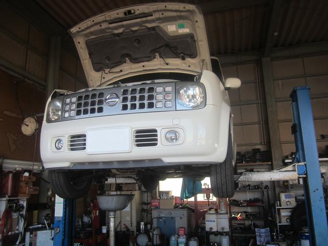 キューブ　エンジンかからない　島田市のトータルカーサービス