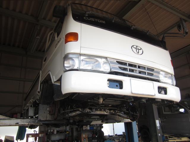 トヨタ　ダイナトラック　車検整備　島田市のトータルカーサービス