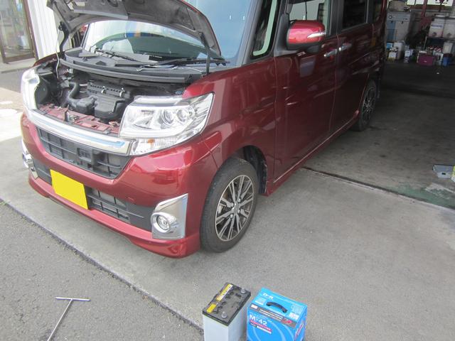 ダイハツ　タント　車検整備　島田市のトータルカーサービス