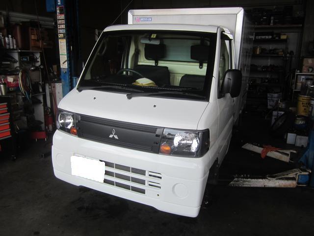 三菱　ミニキャブ　冷凍車　車検整備　島田市のトータルカーサービス