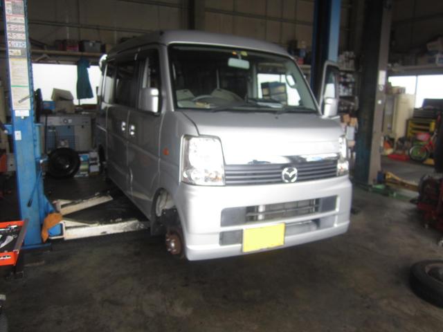 マツダ　スクラムワゴン　車検整備　島田市のトータルカーサービス
