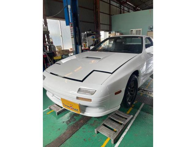 RX7  ドライアイス洗浄　エンジンルーム&下廻り