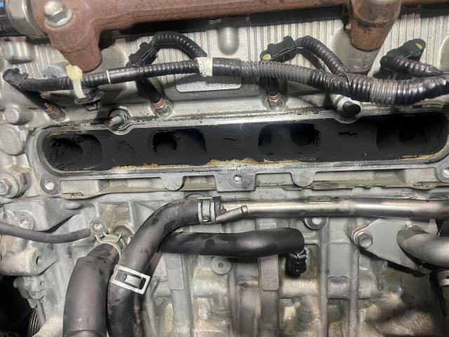 三菱　デリカＤ：５　吸排気系修理・整備　インテーク　ドライアイス洗浄