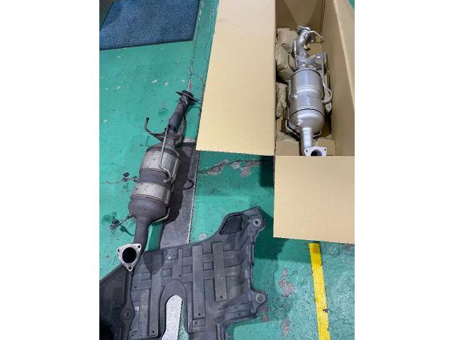 トヨタ　ハイエースバン　吸排気系修理・整備　黒煙でる
DPF交換