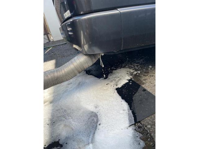 トヨタ　ハイエースバン　吸排気系修理・整備　Wynn&rsquo;sマルチサーブ施工　