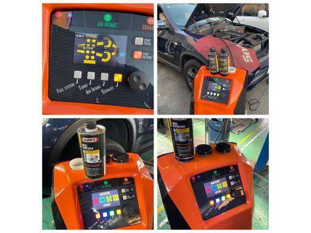 ＢＭＷ　Ｘ５　吸排気系修理・整備　インテークドライアイス洗浄　Wynn&rsquo;sマルチサーブ施工　