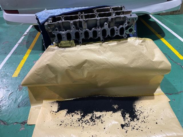 マツダ　ＣＸ－５　エンジン関連修理・整備　エンジンシリンダーヘッドガスケット交換　