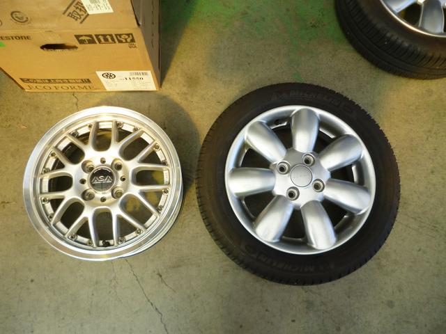 HG21S　セルボ　タイヤ交換