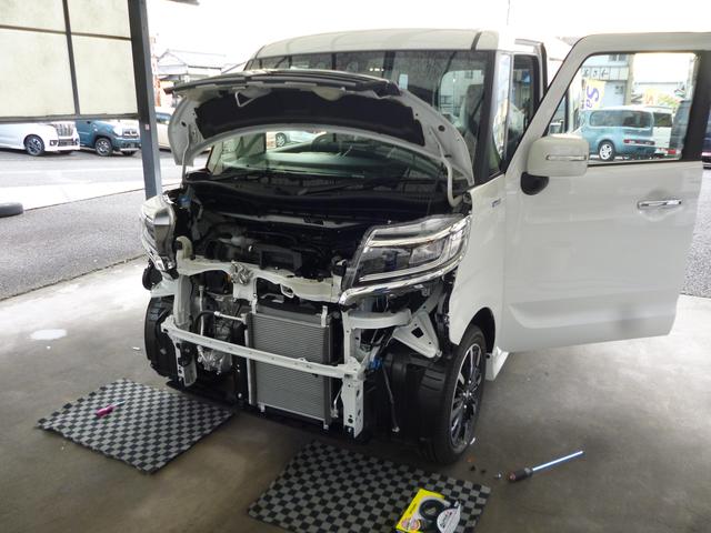 ＭＫ５３Ｓ　スペーシアカスタム　ホーン取付
