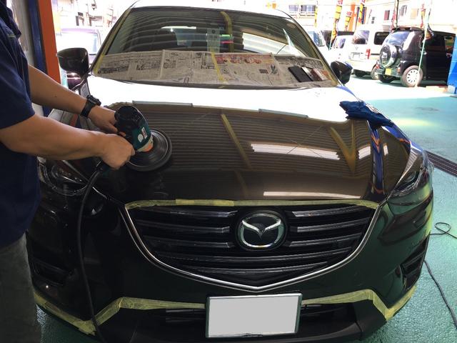 CX5のコーティングをしました。