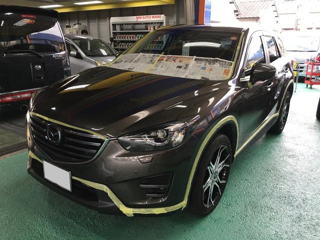 CX5のコーティングをしました。