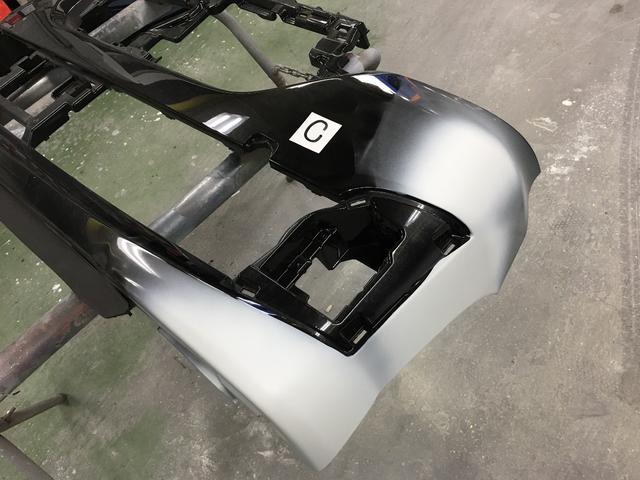 タントカスタムの鈑金塗装をしました。