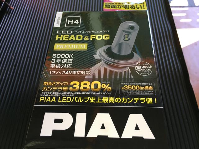 タントのヘッドライトをLEDに交換しました。